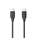 Price comparison product image Anker USB C Cable, PowerLine USB-C to USB-C 2.0 Cable (3ft/0.9m) for USB Type-C Devices Including Galaxy S8, S8+, Google Pixel, Nexus 6P, Huawei Matebook, MacBook, iPad Pro 2018 and More