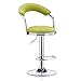 Produktbild LSLMCS Barhocker Lounge Hocker Esszimmerhocker Drehstuhl Hoher Fußhocker Esszimmerhocker (Color : Green)