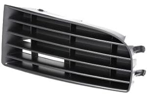 EMMEA GRIGLIA Destra PARAURTI Anteriore Nera Compatibile con Volkswagen - Golf IV - MOD. 10/97-07/03
