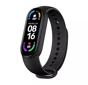 GAJETTO Latest Version M6 Bluetooth Fitness Smart Band Watch Wristband Sports Activity Tracker Heart Rate Monitor for Men/Women/Kids (Valentine Day Gift for Men/Boyfriend)