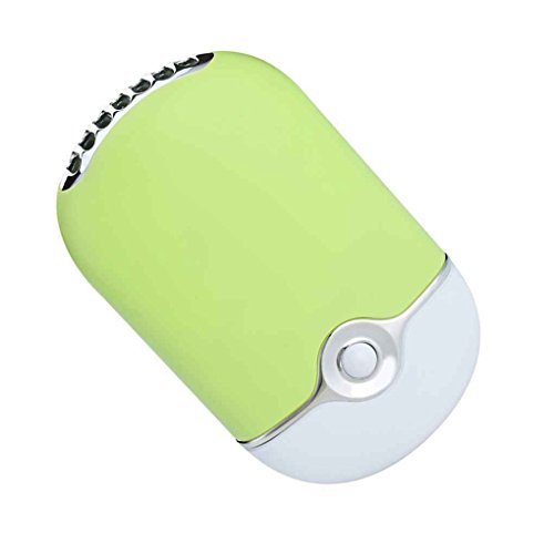 Preisvergleich Produktbild Providethebest Mini-Handnagellack Trockner Kühlventilator Schreibtisch Klimaanlage Nagel Wimpern Cooler USB Charging Grün