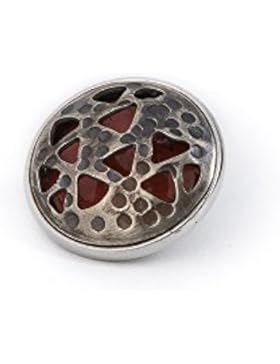 Noosa Chunk 255 Delta antique silver/ white metal