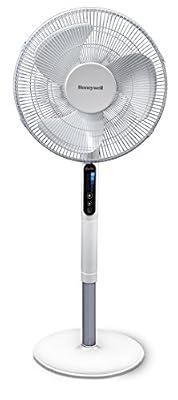 Honeywell HSF600WE4 Ventilateur sur pied avec oscillation, Blanc