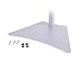 Produktbild Dataflex 0805410529123 Fußplatte, Metall, silber, 42.0 x 27.5 x 5.0 cm