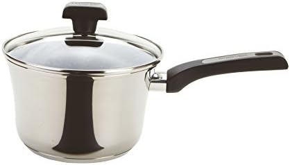 Prestige Durasteel Induction Stainless Steel Saucepan, Silver, 2.2 Litre, 18 cm