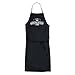 Produktbild CEBEGO ARSCHLECKEN 350 Grillschürze, schwarz, Einheitsgröße, Küchenschürze Grillhelfer Bumsinger