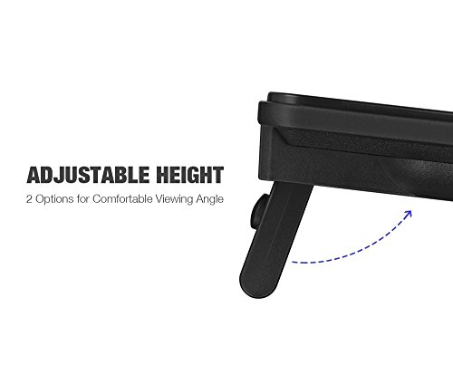 AVANTEK Laptop Kühler Kühlpad Kühlmatte mit 2x Lüfter blaue 160mm LEDs (15″ – 17″) - 3