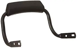 Globe Auto Parts Backrest Small Pillion Black Colour Support seat for Bullet Enfield Classic, Standard, Electra, Thunderbird -350/500bnb