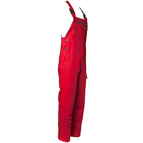 Planam Cargo-Latzhose „BW 290“ Größe 27, 1 Stück, mittelrot, 173027 - 2
