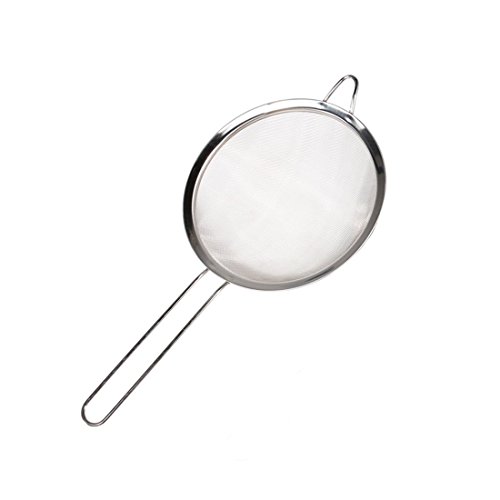 Feines Ineinander greifen Edelstahl Sieb Sieb Ineinander greifen Öl Sieb Mehl Sieb Backen Werkzeuge 8Cm