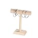 Produktbild FTI-Ausstellungsstand T-Bar Schmuckständer Holzarmband Halter Schmuck Turm Dünne Stange Desktop Schmuck Veranstalter Halskette Schmuckständer für Zuhause Organisation (Size : S)