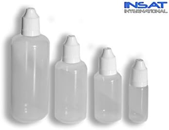 BGA Reworking UK LDPE PLASTIC DROPPER BOTTLE - THIN NEEDLE TIP (E-LIQUID/E-JUICE) - CHILD PROOF (50, 100ml)