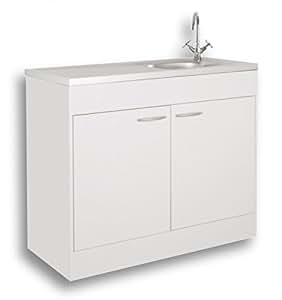 Amazon.de: Komplettspüle Spülenschrank Spülschrank Auflagespüle