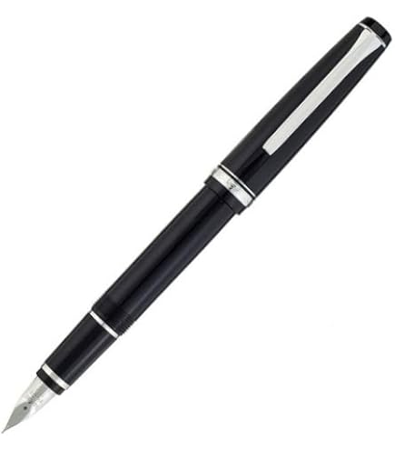 Pilot Namiki Falcon Collection Fountain Pen, Black with Gold