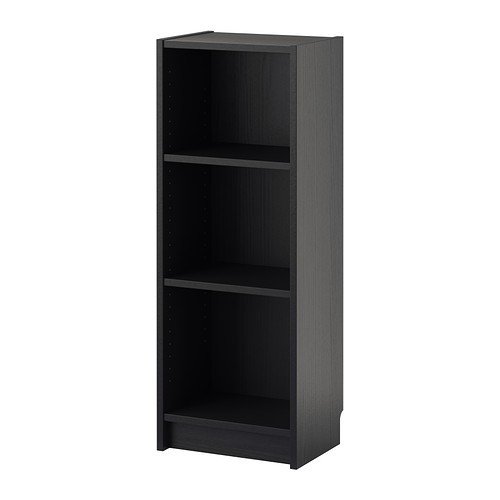 Preisvergleich Produktbild Ikea Billy Bücherregal in Schwarzbraun; (40x28x106cm)