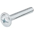 10 Cabinet Handle Screws for Kitchens, Bathrooms etc. - M4 Machine Screws (50mm)