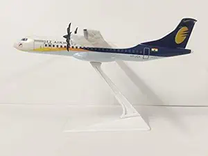 DBJETS Jet Airways ATR 72 500 Turboprop 1/150 Scale Miniature Aircraft Model with Stand