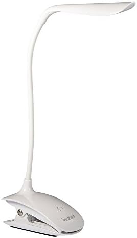 INNORI Table Lamps Clip-on Desk Lamps Flexible Clamp Lamps Touch Sensitive Bedside Table Lamps Small Reading Lights Working & Learning Desk Lights Rechargeable LED Lamps Eye-protecting Table Lights