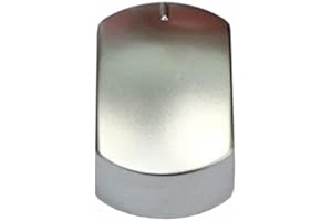 Franza - Manopola forno colore argento silver per Ariston Hotpoint - C00082490-482000027550 - M0241 - Prodotto originale (1 pezzo)