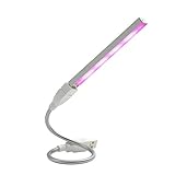 Estas luces LED de crecimiento contienen 10 LED rojos ultrabrillantes y 4 LED azules. La luz roja es mejor para la floración y las frutas. La luz azul es buena para la fotosíntesis. Las plantas ideales crecen livianas para ayudar a acelerar el crecimiento de las plantas de interior, especialmente cuando la planta necesita un impulso extra de luz en días de lluvia e invierno.
