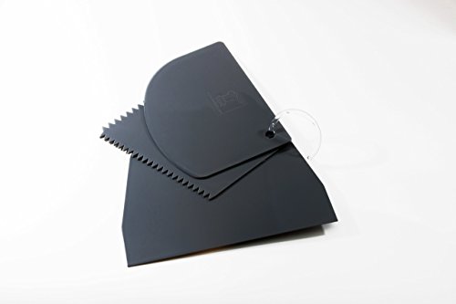 BackeFix – 3er Teigschaber-Set – einfaches auskratzen von Teigresten – liegt angenehm in der Hand! – Als Teigteiler oder auch als Teigschaber verwenden – Backen wie ein Meister (12,5×9,6) | 2 Jahre Zufriedenheitsgarantie - 9