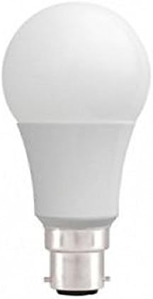 Sure Energy 6 x 10W A60 B22 LED GLS Thermoplastic Bulb, Lumens: 806, Beam Angle 240°, CRI 80, SMD, B22 base, IC Driver, 25000H Life Time, PF 0.5, 2 Years Warranty (6Pack 10W 4000K)