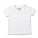 Larkwood Baby/Childrens Crew Neck T-Shirt / Schoolwear (3-4) (White)