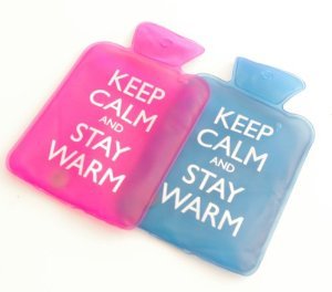 Keep Calm & Stay Warm Instant Heat Gel Hand Warmers (Pink)