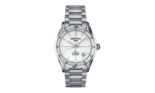Certina DS -1 Herren-Armbanduhr XL Analog Automatik Edelstahl, silber Certina DS -1 Herren-Armbanduhr XL Analog Automatik Edelstahl, silber