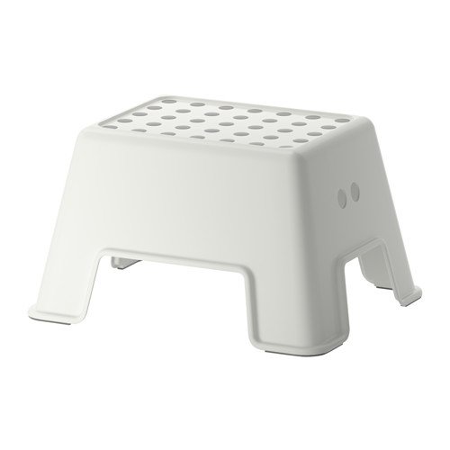 Ikea 602.651.63 Bolmen Slip Resistant Step Stool, 9 7/8-Inch by IKEA