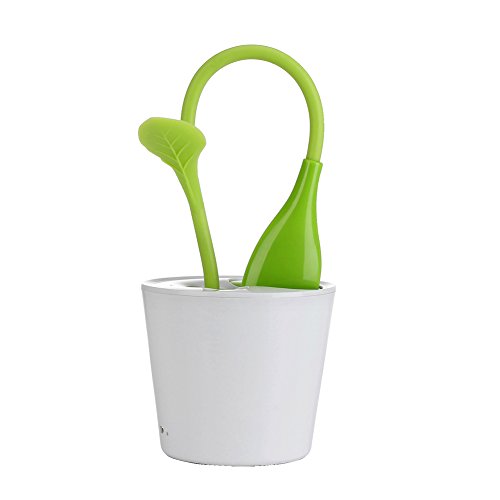 Preisvergleich Produktbild Steellwingsf LED-USB-Stick, flexibel, 3-Hebel-Touch-Pflanzen-Lampe, Stifthalter, Heimdekorationslicht, lichtgrün, Einheitsgröße 5.0volts