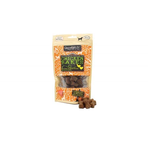 Green & Wilds Chicken Bakes Dog Treats 150g
