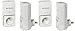 Produktbild Netgear 4 x XAV2501 4er-Pack Adapter CPL Ethernet Powerline 200 Mbit/s mit integriertem Buchse HomePlug AV