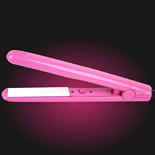 Nulijianchi2 Hair Straightener Ceramic Electric Splint Mini Curling Iron Professional Perm Does Not Hurt Hair Pink reviews Nulijianchi2 Hair Straightener Ceramic Electric Splint Mini Curling Iron Professional Perm Does Not Hurt Hair Pink
