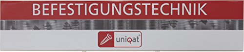Preisvergleich Produktbild UNIQAT®-Blende UNIQAT RÜCKWAND GLATT100X40ROT / WEISS
