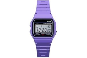 SBZ Genuine F91W Classic Digital Retro Sports Alarm Stopwatch Black Watch New