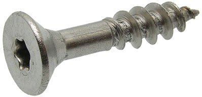 ACTON Vis bois tête fraisé T20 - Ø 4 mm - 20 mm - Inox - Boîte de 200 pièces - Acton