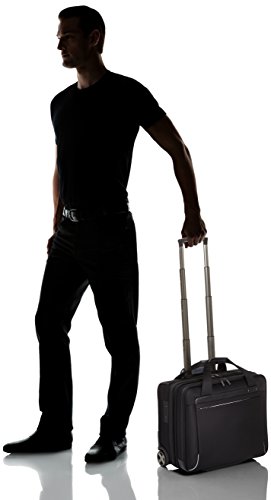 Samsonite Spectrolite Rolling Tote 17 3  Erweiterbar 28 Liters Schwarz