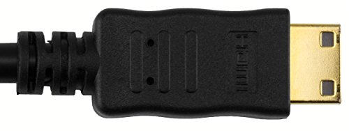 mumbi PREMIUM mini HDMI Kabel 1.3b 1080p Full HD / Mini HDMI C Stecker auf HDMI A Stecker – vergoldete Kontakte 1,0m - 3