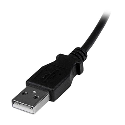 StarTech.Com USBAUB50CMD 0,5 cm USB 2.0 A auf Micro B abgewinkelt Kabel schwarz - 3
