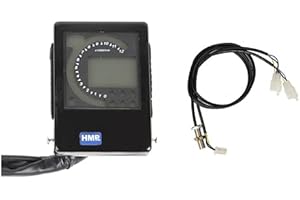 ‎HMPARTS HMParts ATV Quad Buggy Jingling Tachometer TACHOMETER Type 5 Black