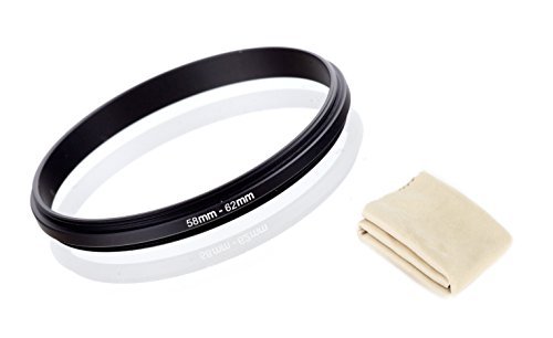 Camera Lens Step Up Ring 58 Lens to 62mm RS.1619 (33.00% Off) - Amazon
