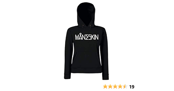 Maglieria Conforti Felpa dei Maneskin v.2 100% Bianca o Nera Unisex Bambini  Ragazzi e Adulti Alta qualità lencicol Maglieria Abbigliamento