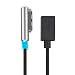 Produktbild Ukamshop Mikro USB zum Magnet Ladekabel W/LED Für Sony Xperia Z1 Z2 Z3 Compact Silber