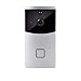 Produktbild Video Doorbell - Drahtlose Video Türklingel Remote-Sprachanruf 2 720P HD Video/Gegensprechfunktion/Bewegungsmelder/WLAN/Satin Nickel