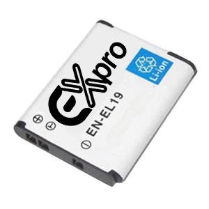 Ex-Pro Nikon EN-EL enel19 High Rated 700 mAh High Power Plus Lithium Li-Ion Batterie de rechange pour Nikon Coolpix S2500 S2550 S3100 S4100 Ex-Pro Nikon EN-EL enel19 High Rated 700 mAh High Power Plus Lithium Li-Ion Batterie de rechange pour Nikon Coolpix S2500 S2550 S3100 S4100