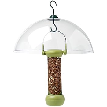 Squirrel Guard Bird Feeder Grey Seed Wild Bird Feeding Station