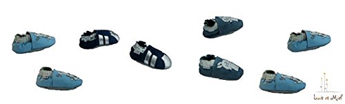 Lait et Miel Leder Lauflernschuhe Krabbelschuhe Babyschuhe mit verschiedenen Motiven - 2