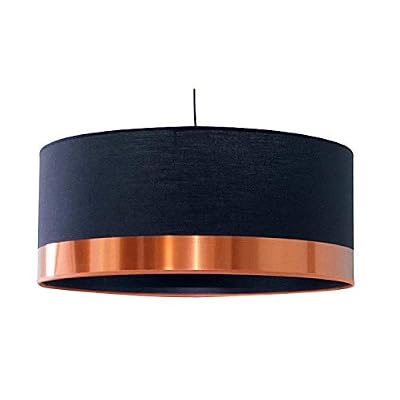 Metropolight Suspension, e27 design Copper coton noir 1 x 60 W METROPOLIGHT