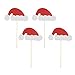 Produktbild BESTOYARD 12pcs Weihnachten Photo Booth Props Weihnachten Hut Selfie Foto Requisiten Weihnachtsfeier gefallen